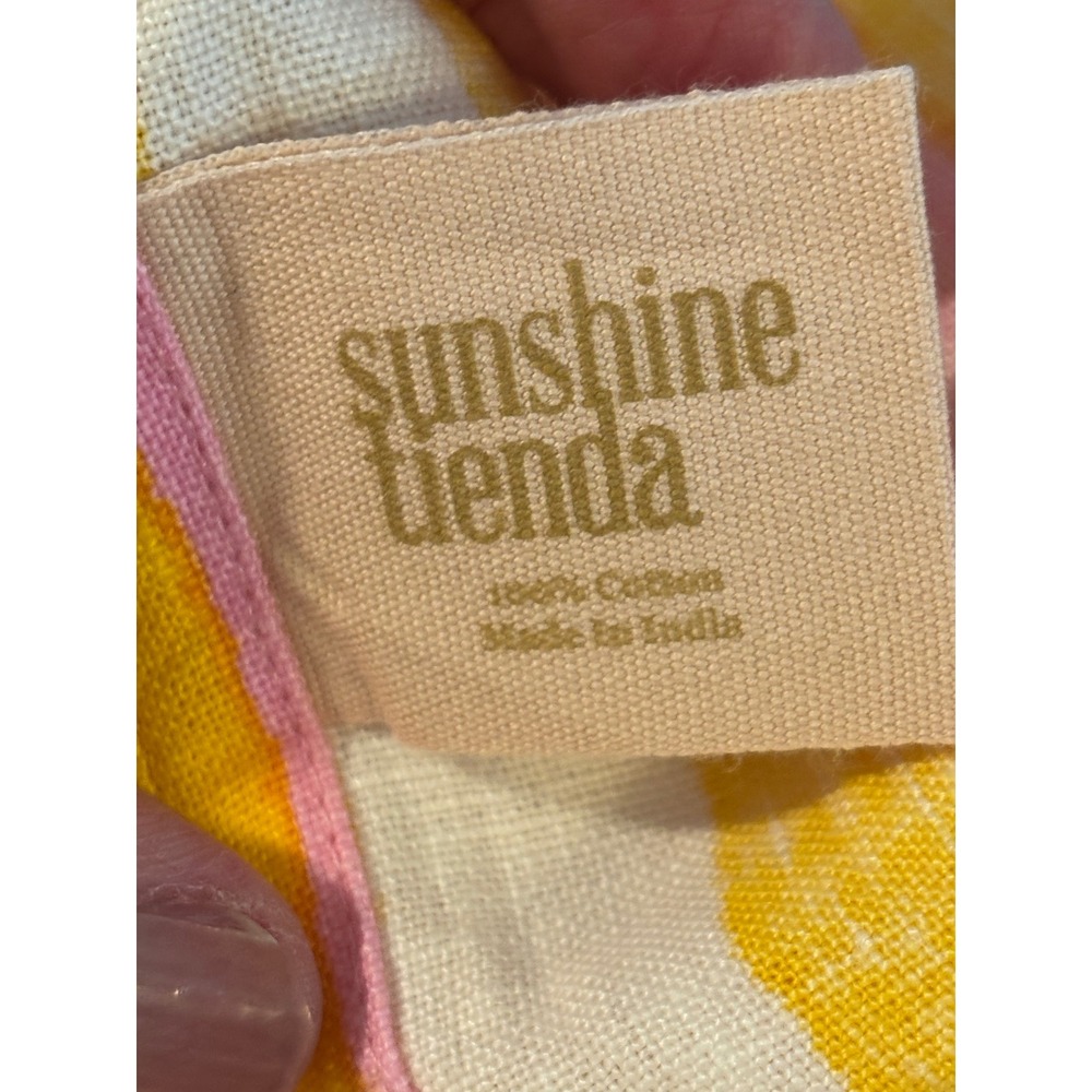 Women’s Pink and Yellow Striped Two-Piece Set - Picture 6 of 11